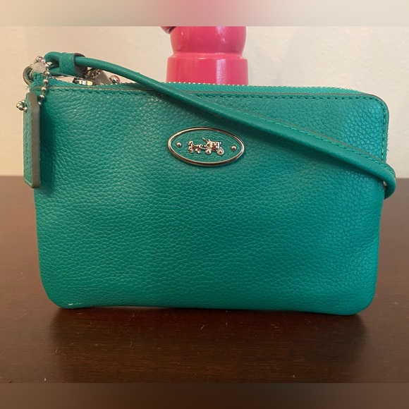 Coach Leather Small Wristlet - Picture 2 of 4